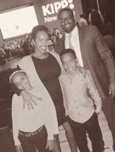 KIPP CEO Shavar Jeffries with family 