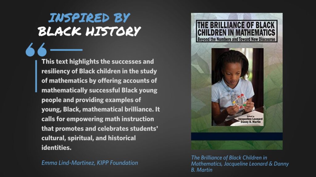 Brilliance of Black Children in Mathematics by Jacqueline Leonard and Danny B. Martin 