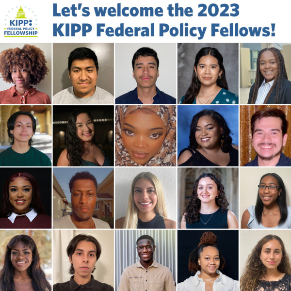 Image of all 2023 KIPP Federal Policy Fellows